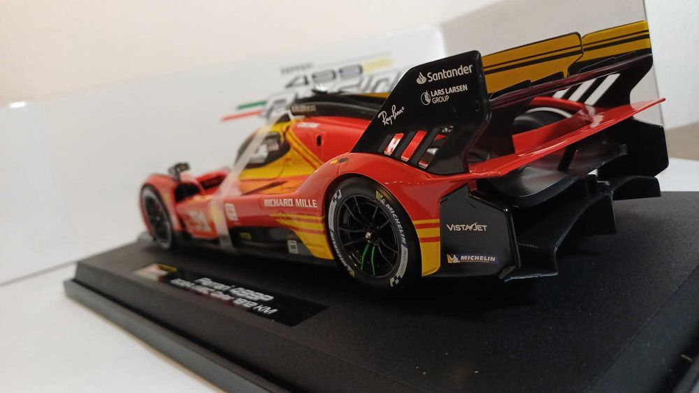 1/18 Ferrari 499P LeMans #51 Qatar - Bburago