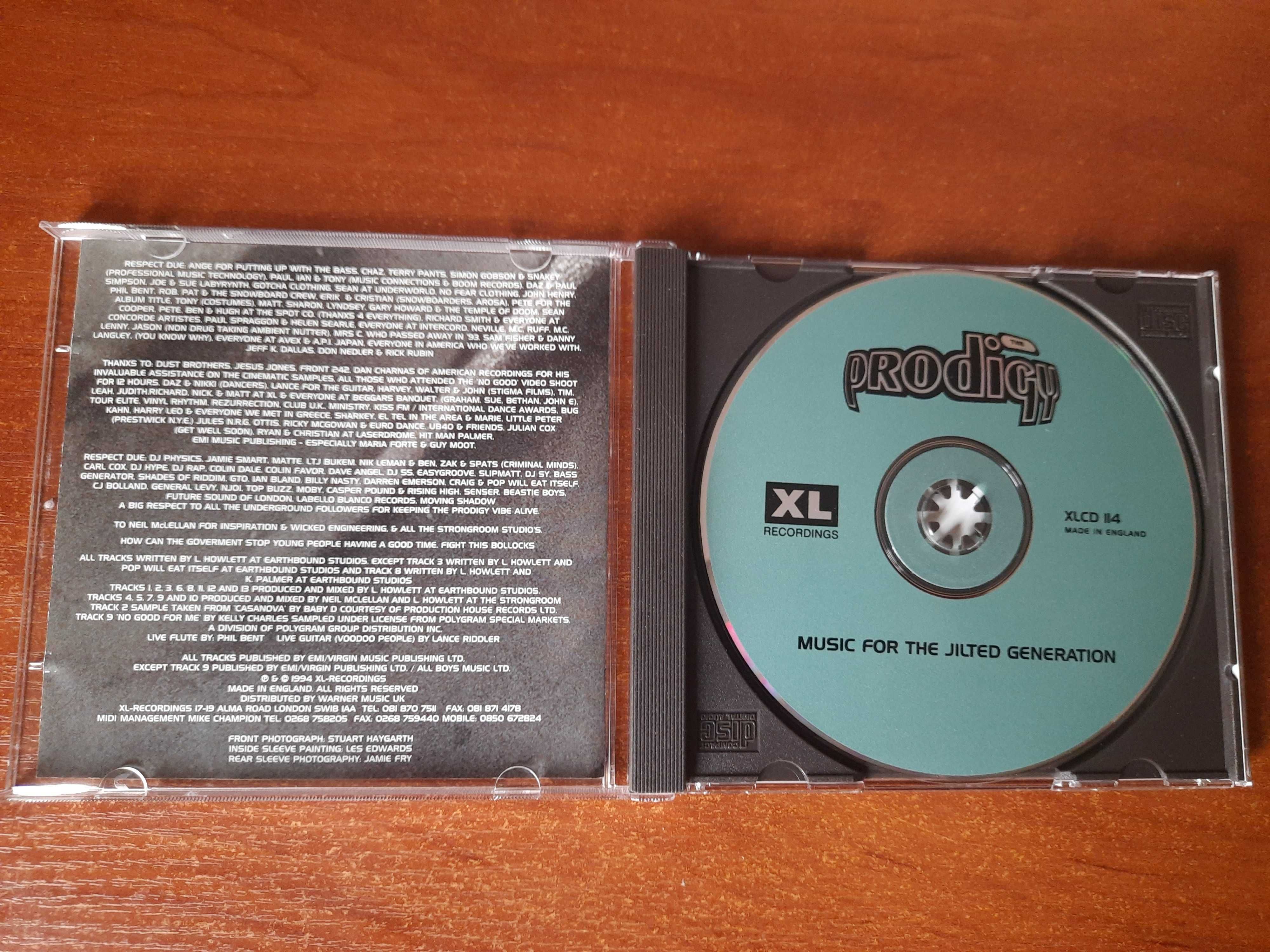 Audio CD The Prodigy - Music For The Jilted Generation (Nimbus)
