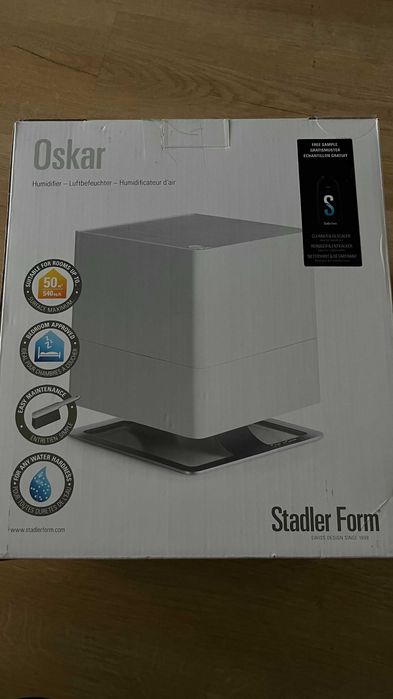 Stadler Form Oskar ewaporacyjny nawilżacz powietrza biały