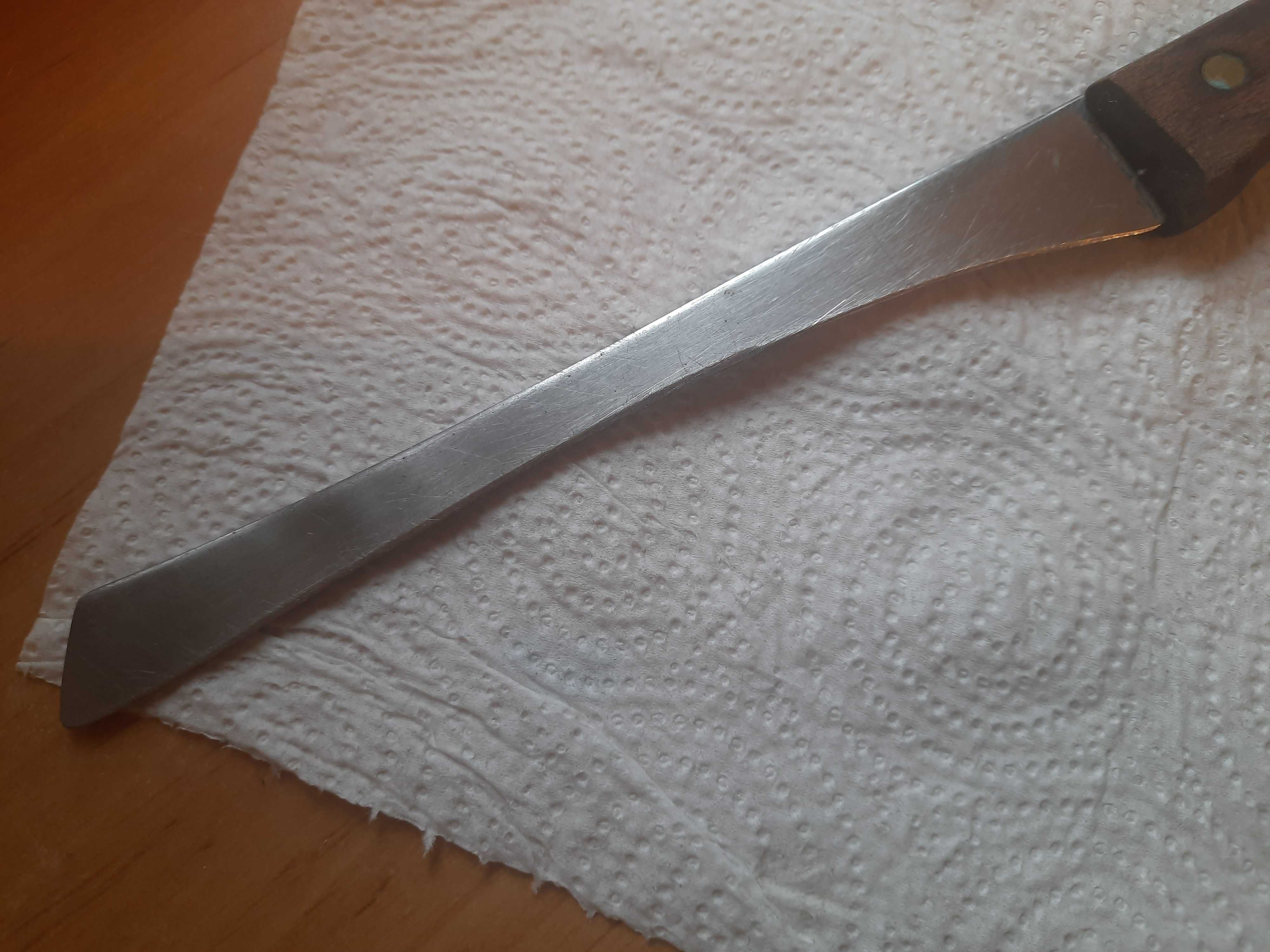 duży stary nóż do mięsa 30 cm