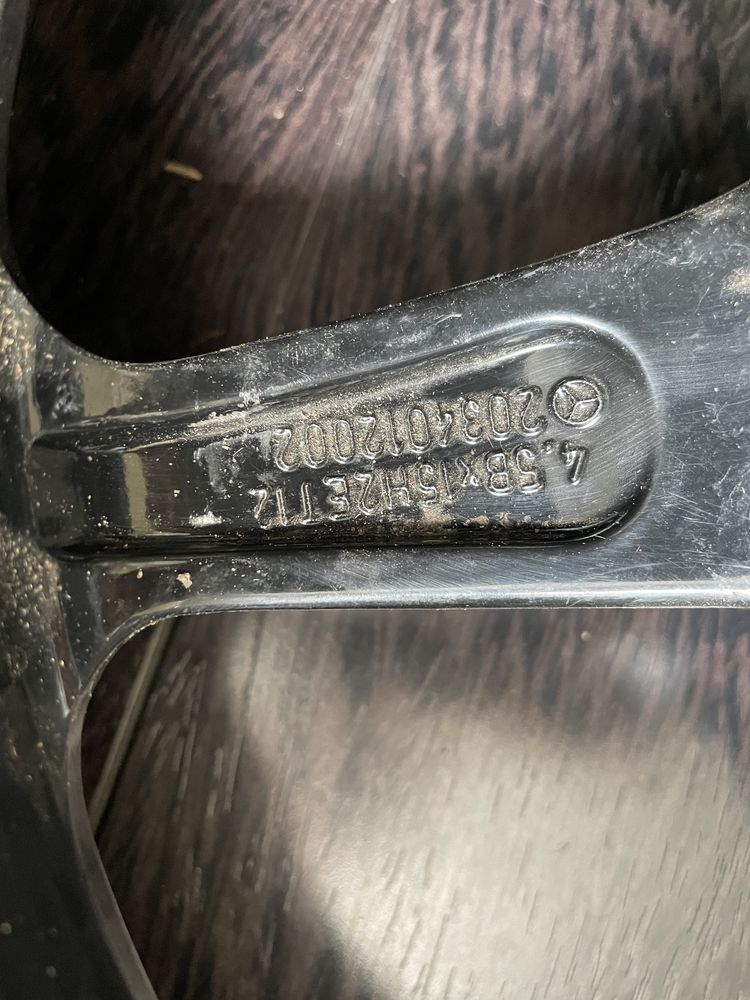 Koło dojazdowe Mercedes cl203 w 203