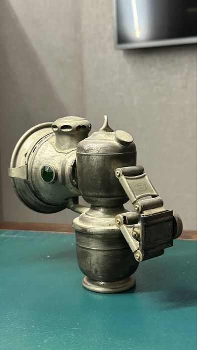 Farol a carbureto para Bicicleta