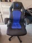 Cadeira Gaming - Preta e azul