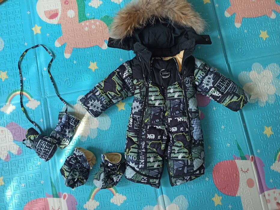 Зимовий комбінезон-трансформер