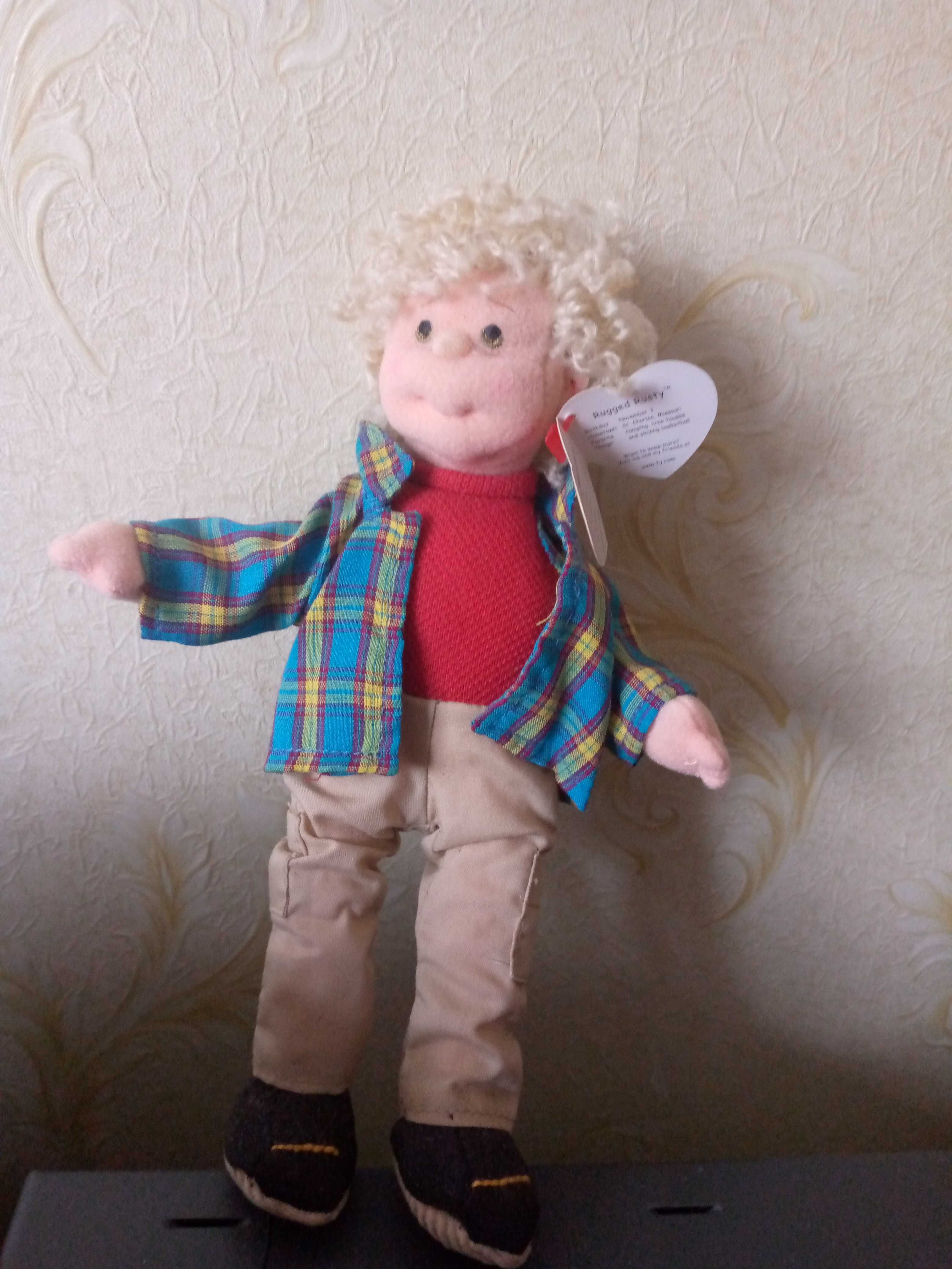 Дитяча плюшева іграшка-лялька Rugged Rusty
