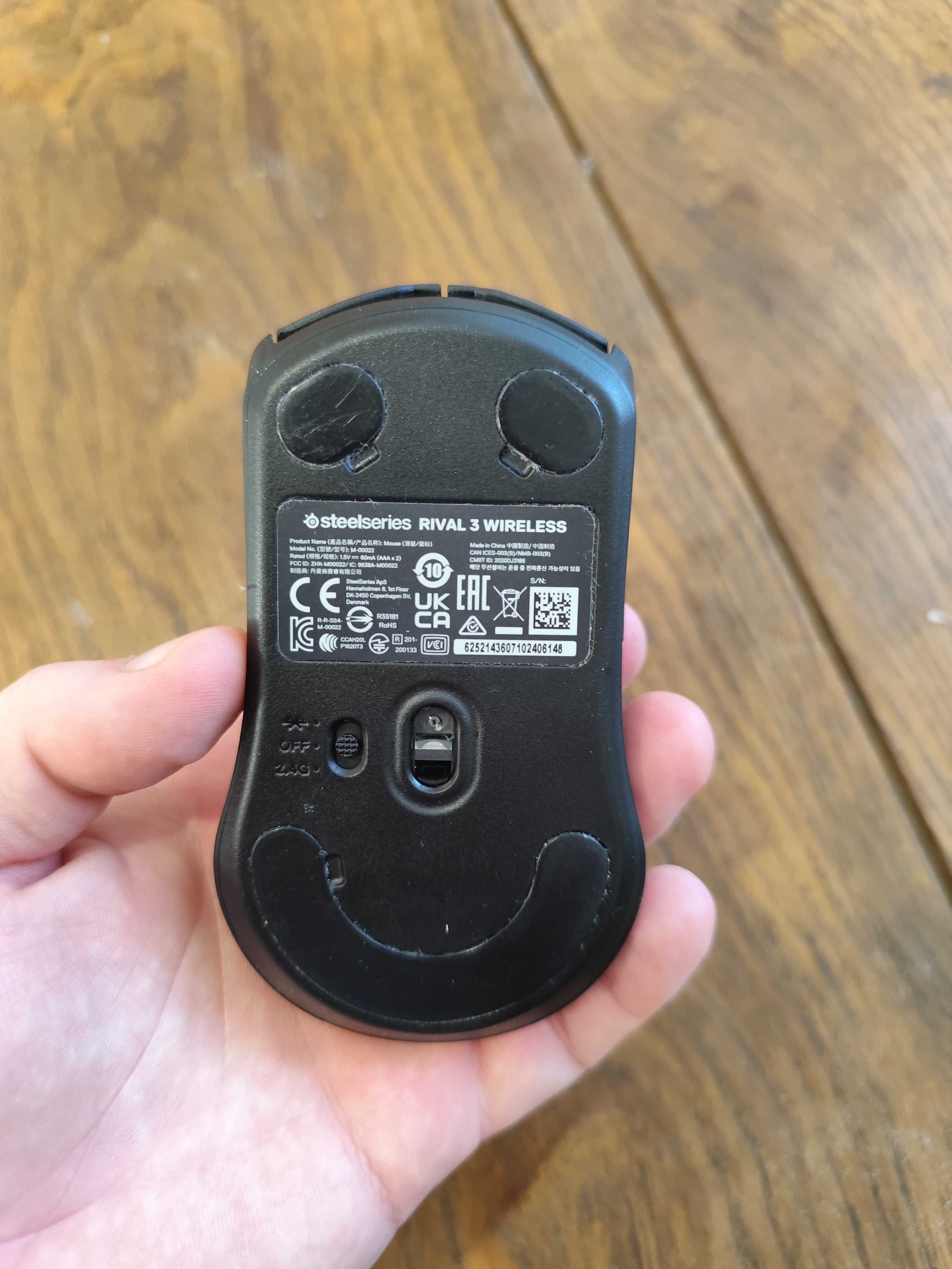 Myszka steelseries RIVAL 3 Wireless