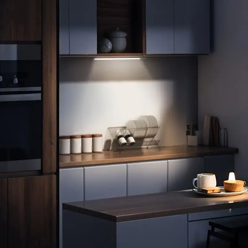 Led-лампа на магнітах з акумулятором