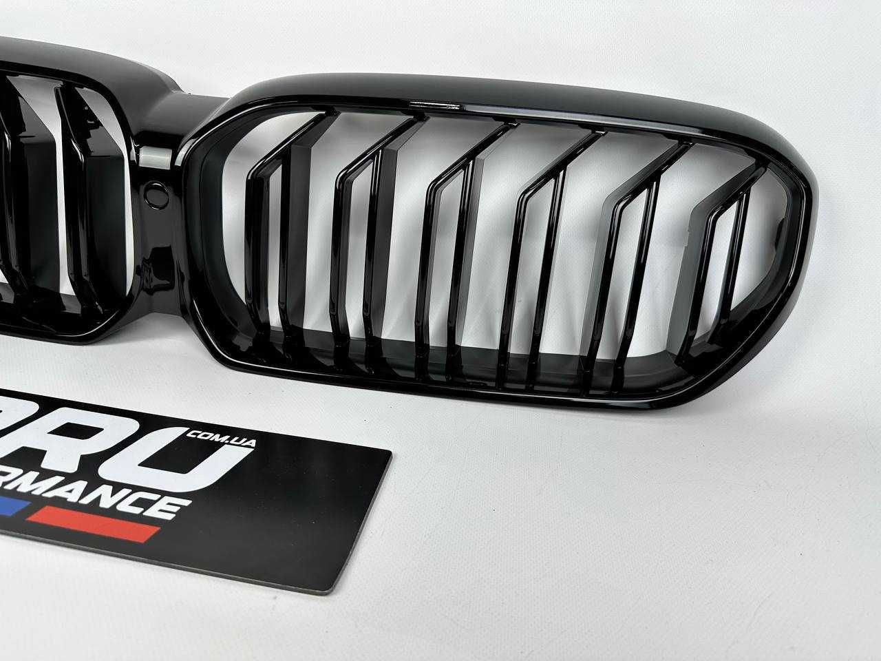 Решетка (Ноздри) BMW 5 g30 / g31 M5 LCI 2020+ ( глянець)