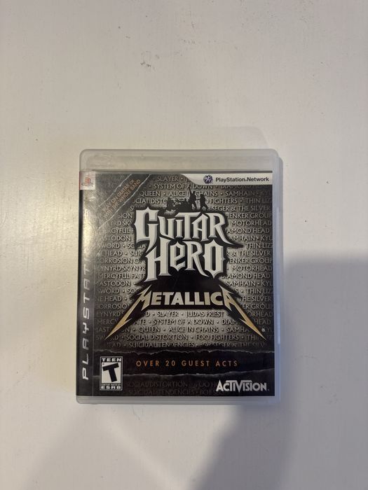 Guitar hero metallica ps3