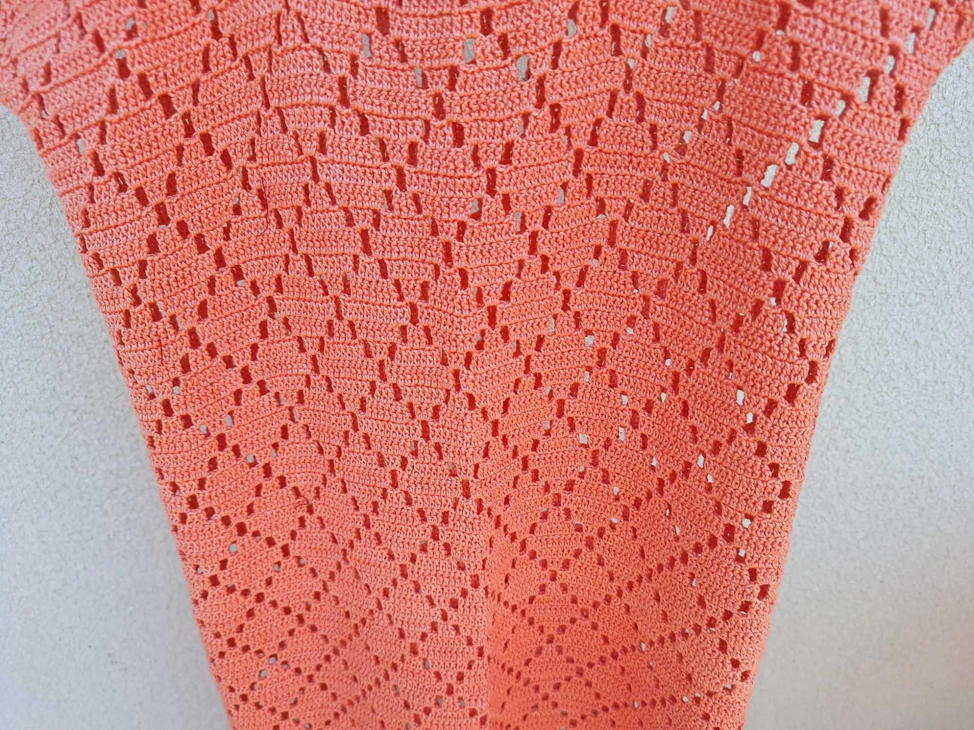 Vestido de croché feito à mão