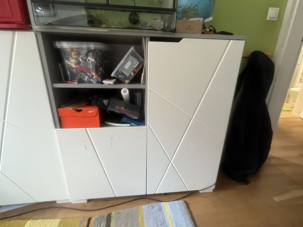 Komoda biała meblik