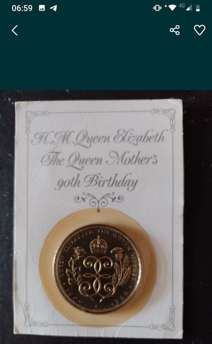 Монеты Великобритания юбилейные Елизавета 2.