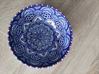 Miska ceramiczna ręcznie malowana przywieziona z Madery