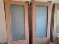 Nowe drzwi przeszklone PRL