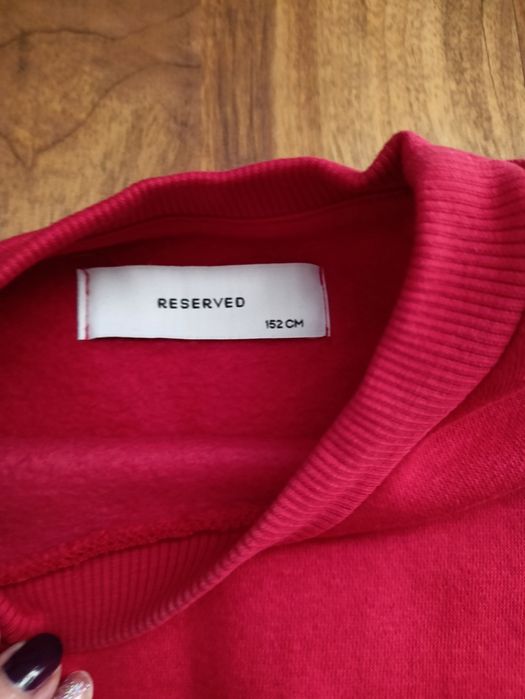Bluza 152 Reserved. Ocieplana . Jak nowa .