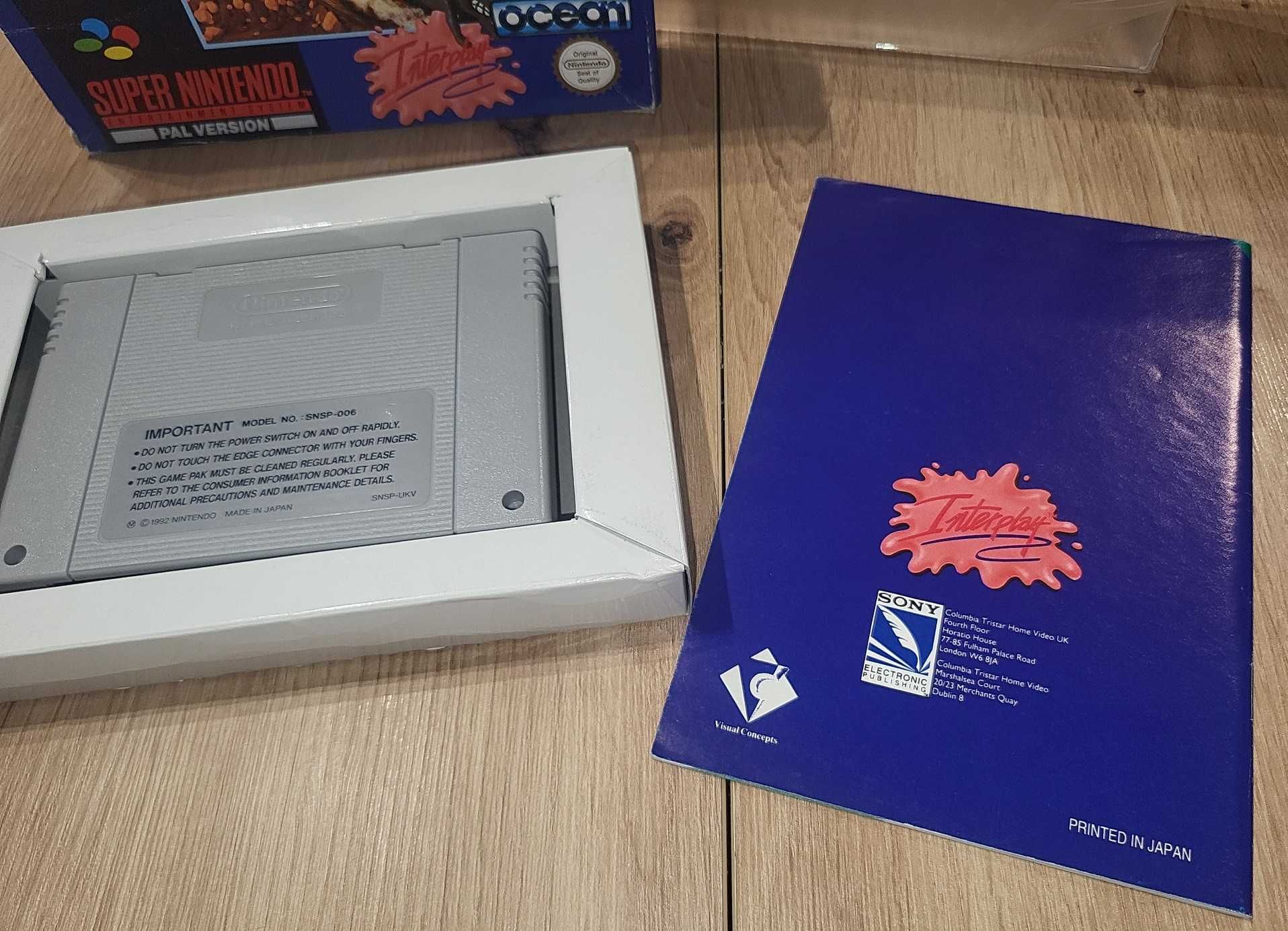 Gra Claymates - NINTENDO SNES - DB+ stan CIB Komplet +Protektor