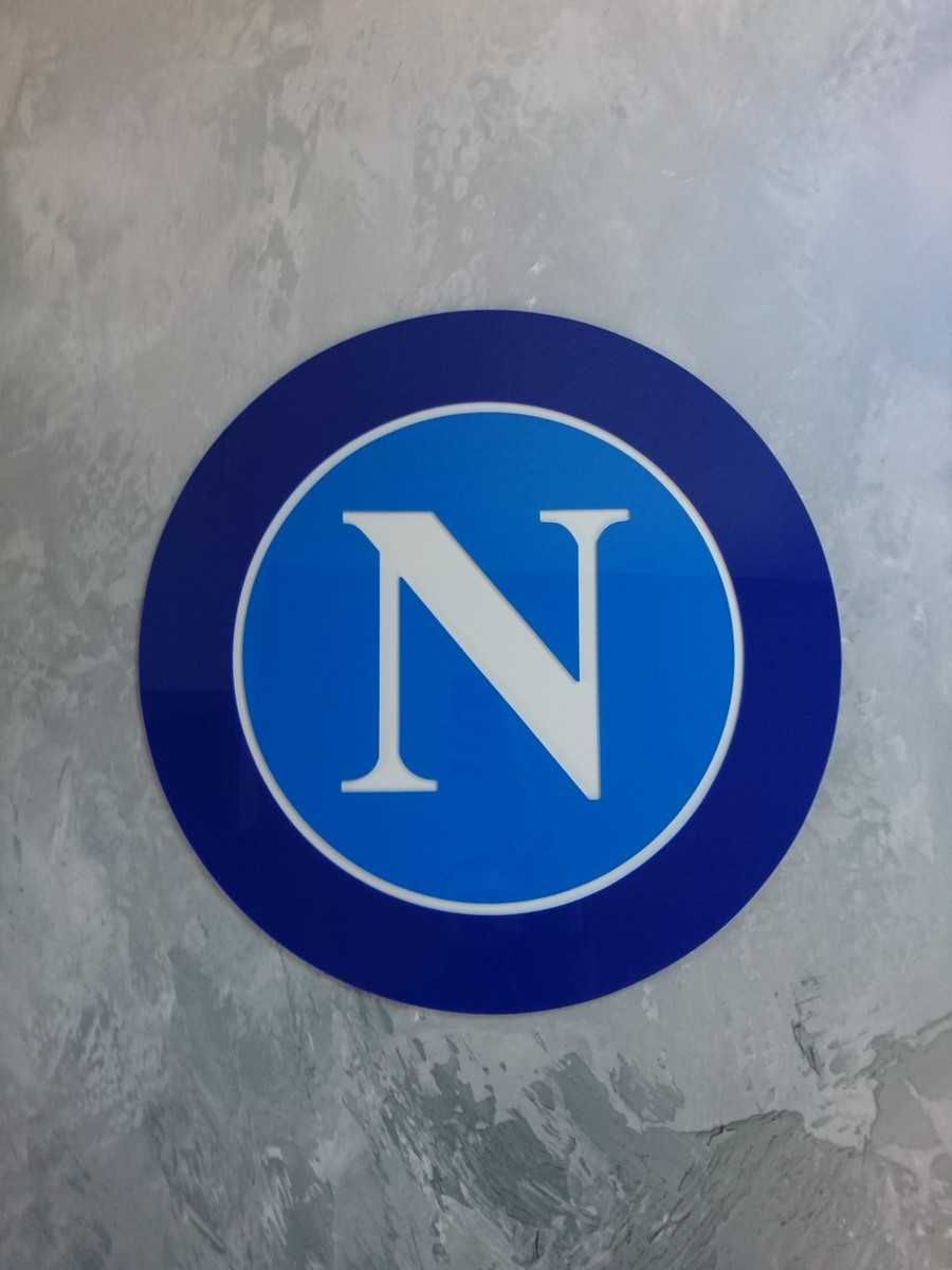 Herb Klubowy SSC Napoli do pokoju na ścianę gadżet prezent dla męża