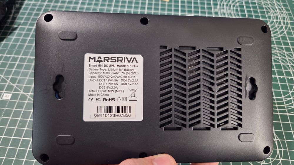 Mini DC UPS безперебійник для роутера