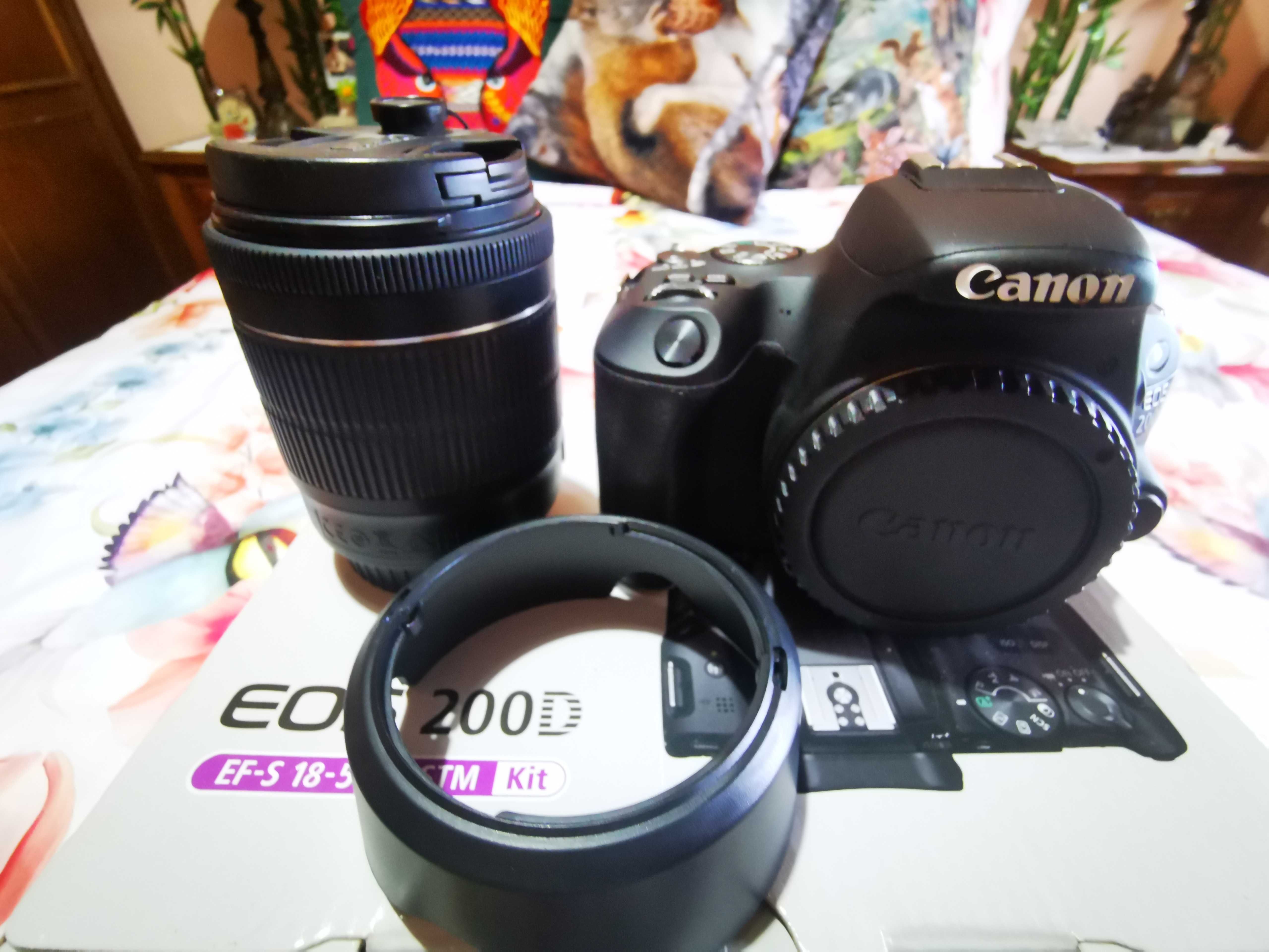 Canon 200+ lente 18-55 (como Nova)