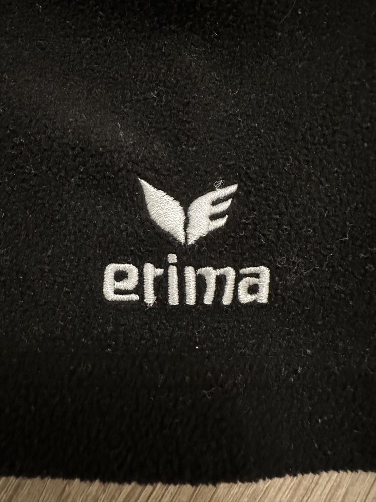 Флісова шапочка біні чорного кольору erima