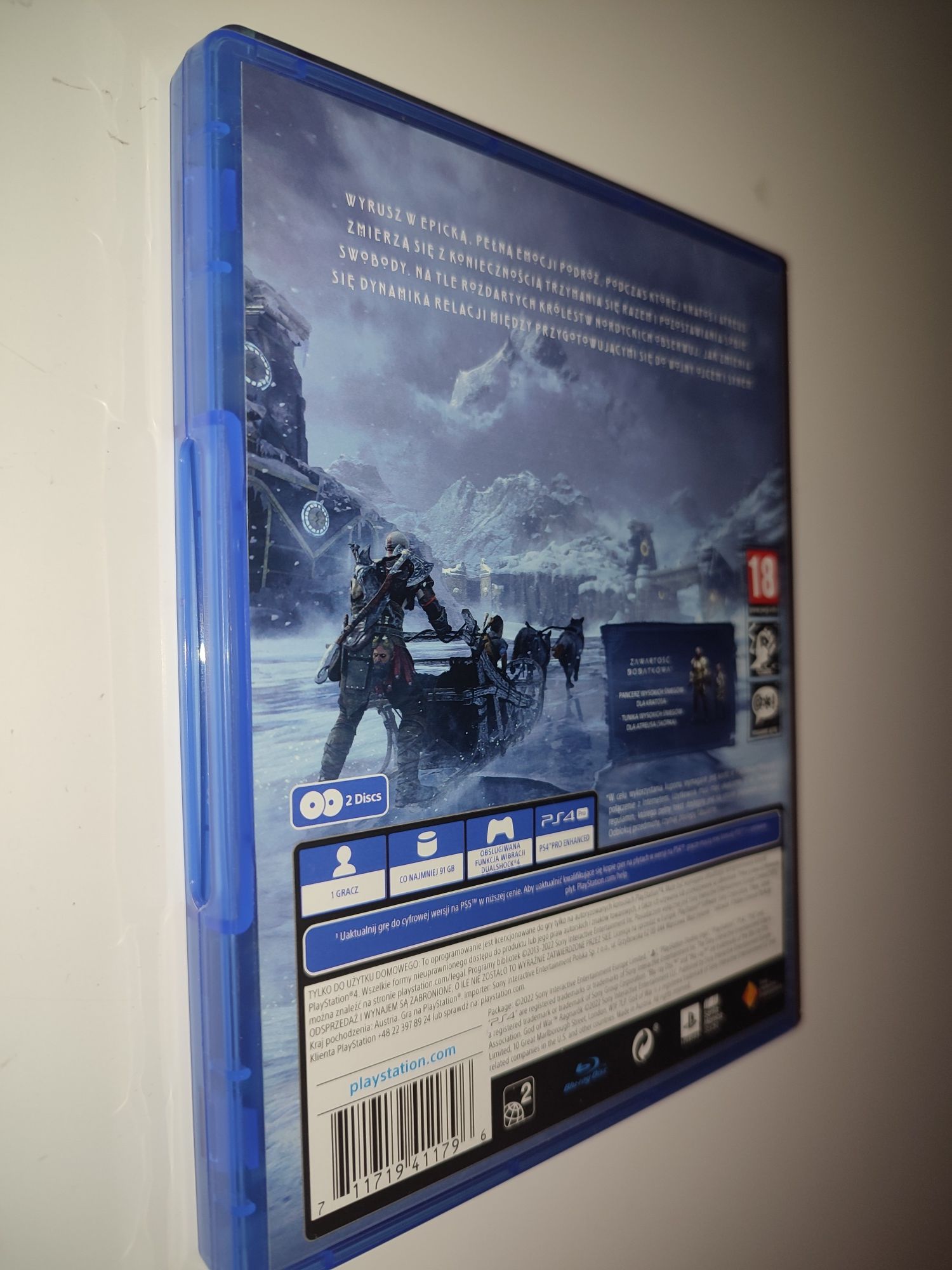 Gra Ps4 God of War Ragnarok PL gry PlayStation 4 UFC Sniper Crash GTA