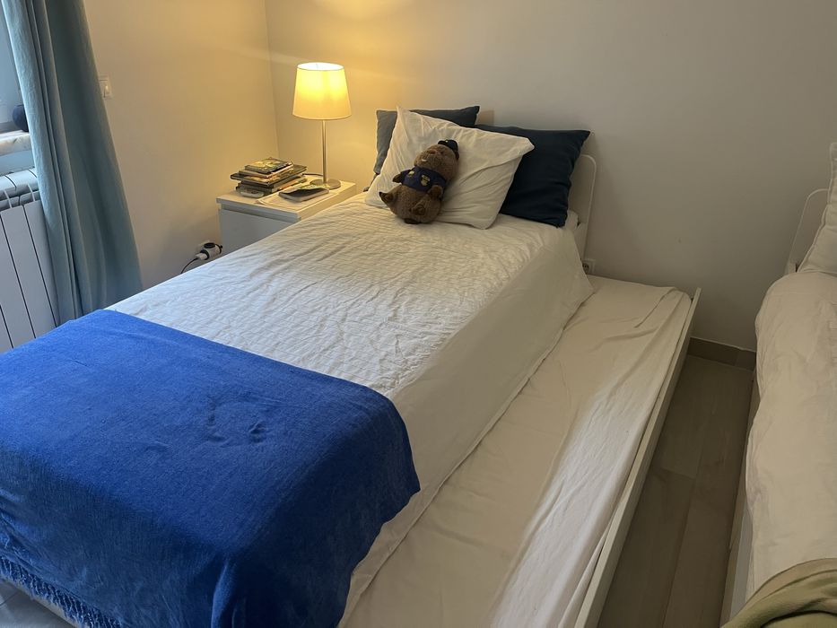 Cama undividual Ikea Slakt 90 x 200