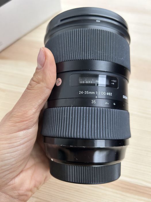 Обєктив sigma на кенон 24-35мм