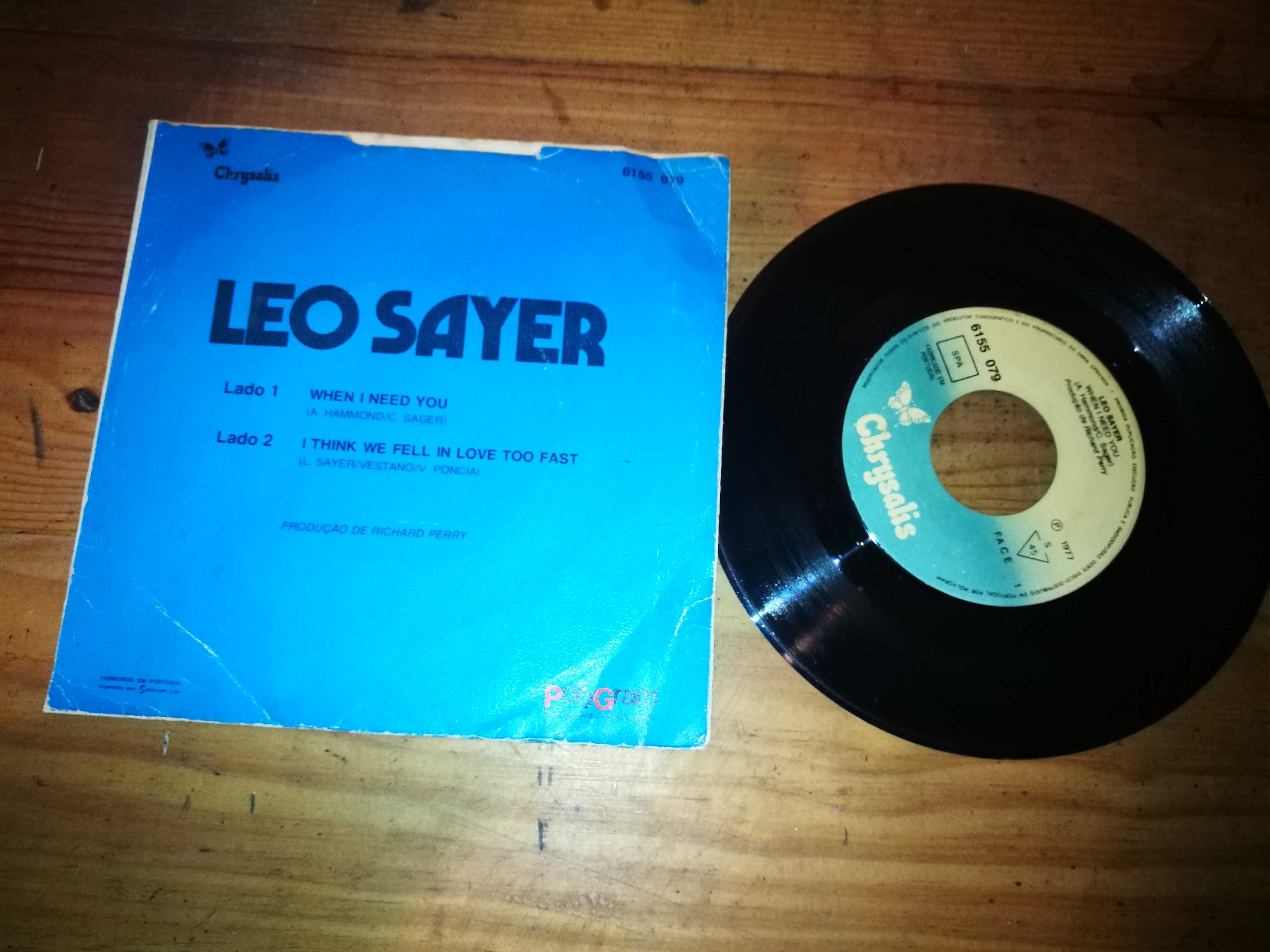 Leo Sayer - When I Need You SINGLE
