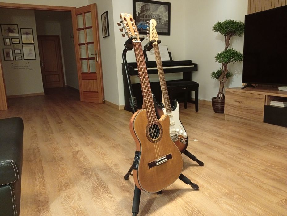 Guitarra Semi Acústica Nylon "Vester"