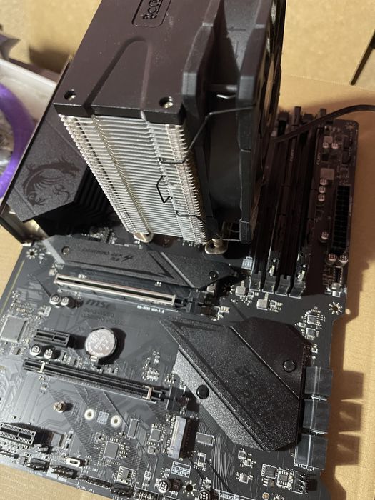 Комплект Ryzen 7 5700X + MSI B550 + 32GB DDR4 + охолодження