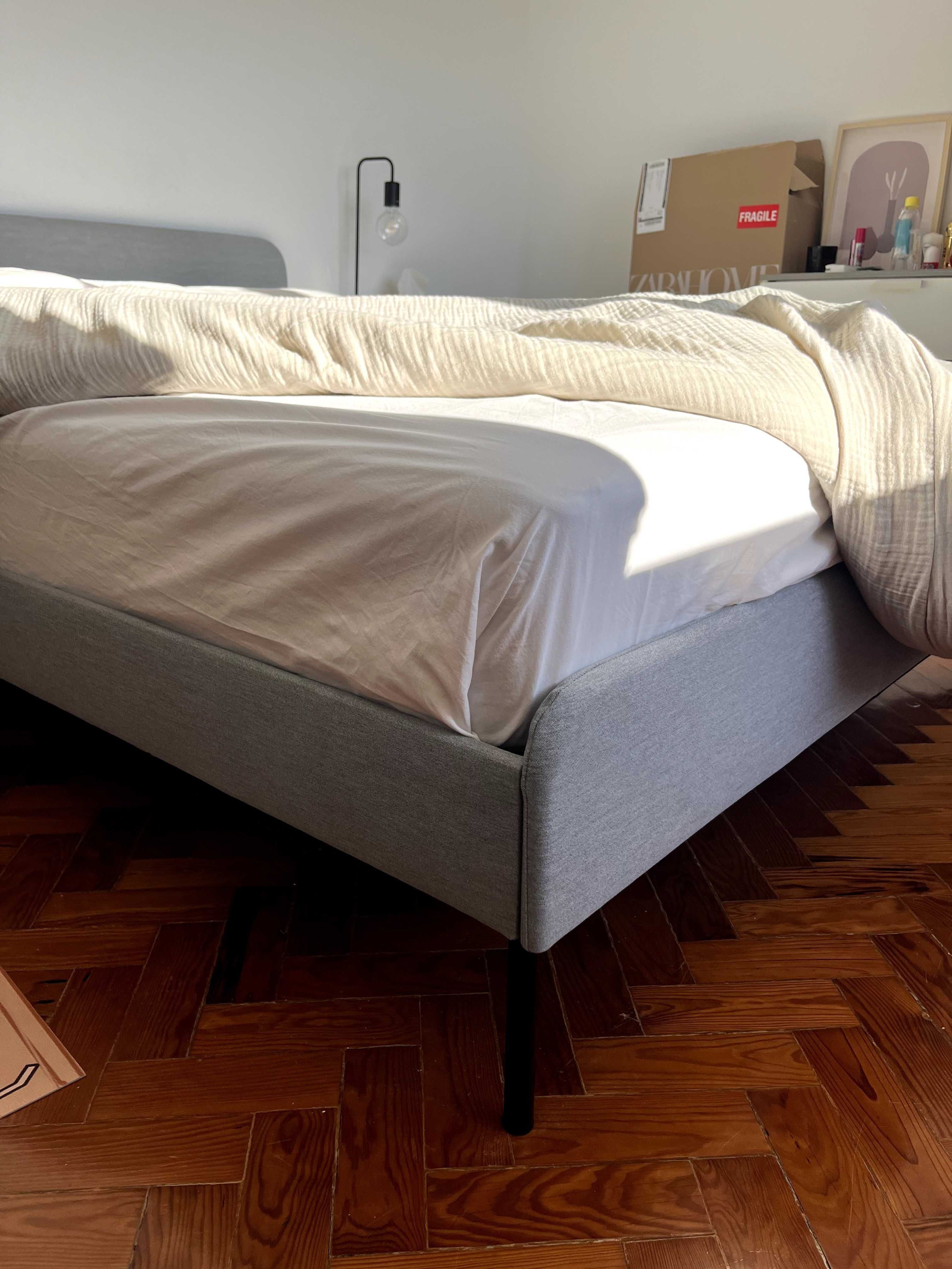 Colchão Høvåg + Cama SLATTUM
