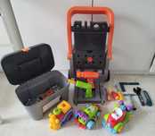 Zestaw małego budowlańca mechanika black + decker build &play