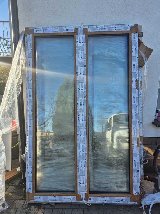 nowe drzwi balkonowe, energooszczędne, winchester, 1480x2300, 3-szyby,