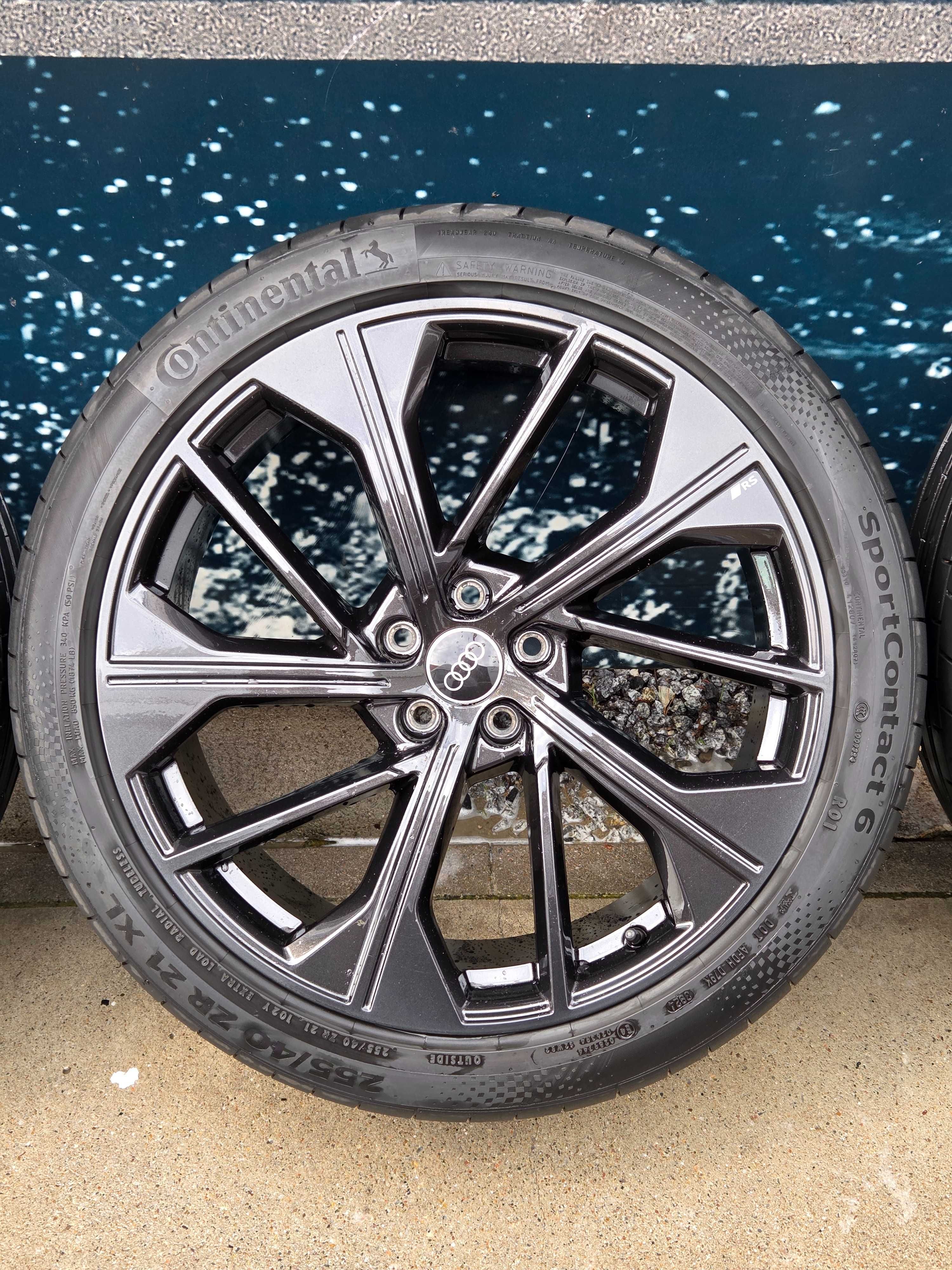 Koła felgi opony letnie 255/40 21' Audi RS Q5 SQ5 80A 5x112 ET34
