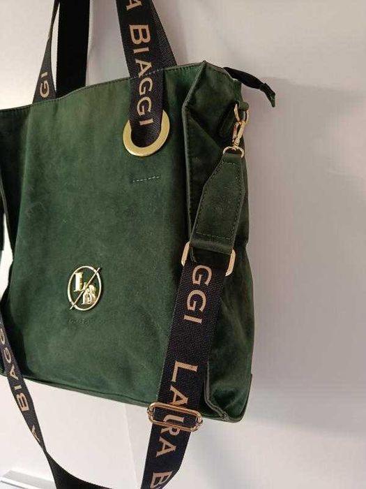 Жіноча сумка тоут італійського бренду Laura Biaggi