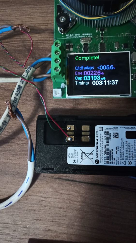 Аккумулятор для Motorola DP4400/DP4800/R7, емкость 3200mAh | Type-C
