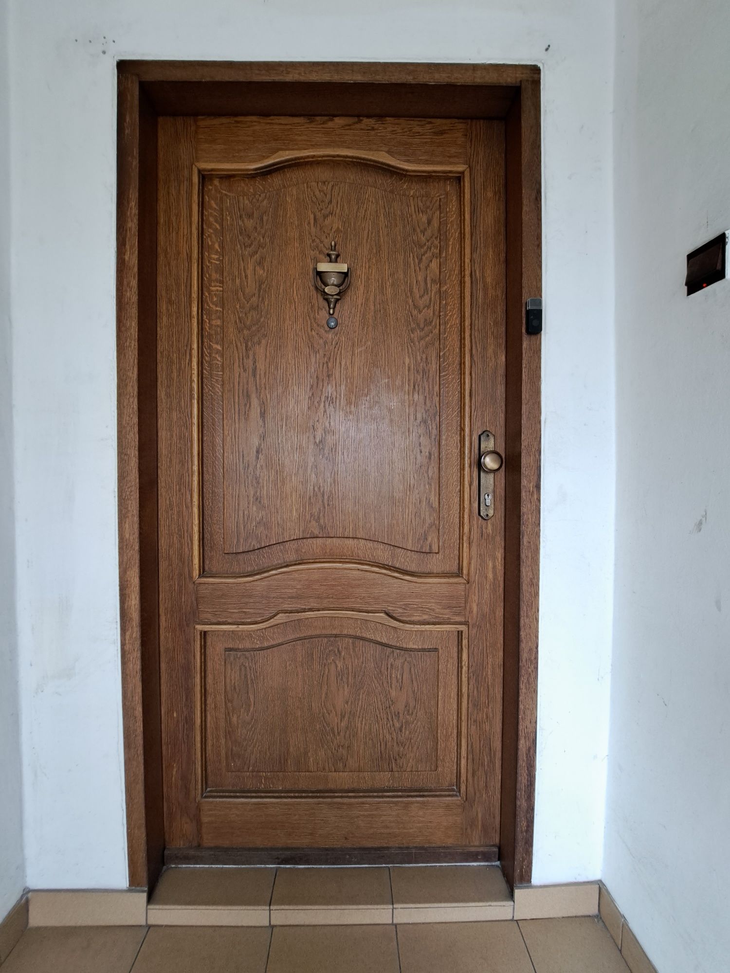 Drzwii wejściowe,  drewniane