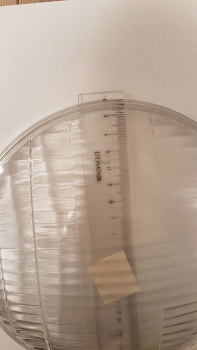 Szkło klosz lampy Junak M10 Zawiercie Stara Produkcja