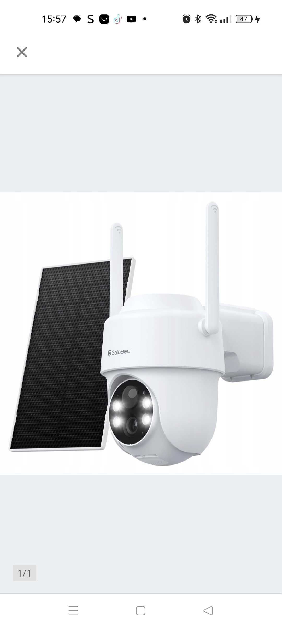 Kamera solarna na wifi