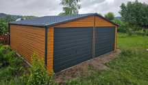 Garaż blaszany 4x6 6x5 6x5,80 6x6 7x6 8x6 9x5 9x6 - PRODUCENT Premium!