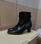 Damskie obuwie buty 39 kozaki skórzane botki sztyblety jesienne na obc