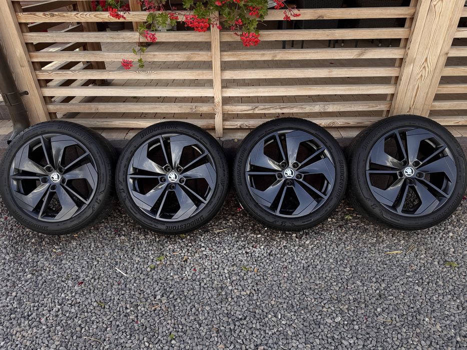 Felgi Koła 18 5x112 ORYGINAŁ SKODA VRS Opony