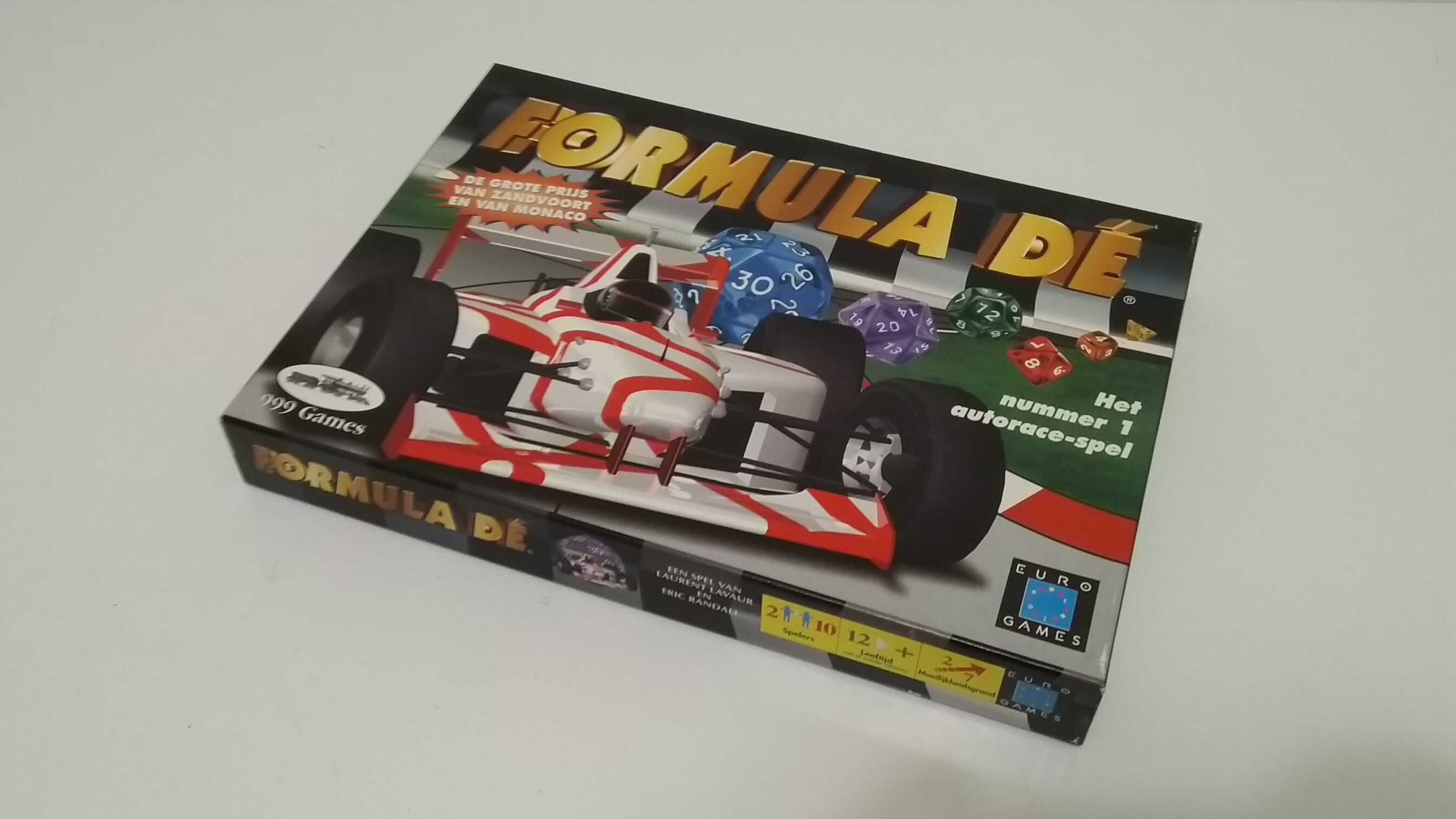Formula Dé - Jogo de Tabuleiro