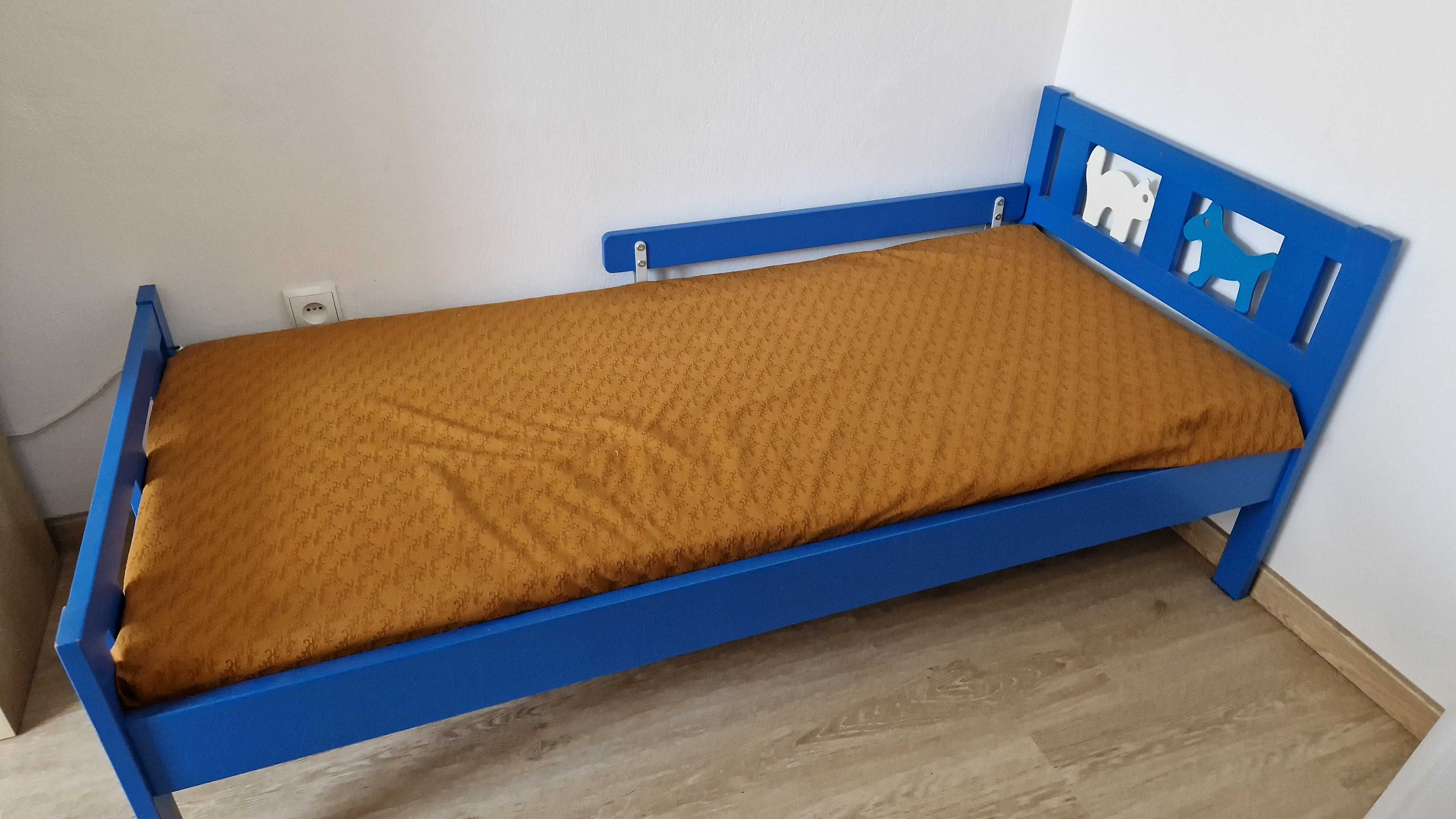 IKEA Kritter rama łóżka i materac 70x160cm