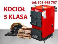 KOCIOŁ na DREWNO / WĘGIEL / CHRUST - piec, kotły 5 KLASA Unieko 11kw