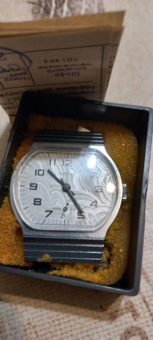 Часы СССР новые с документами