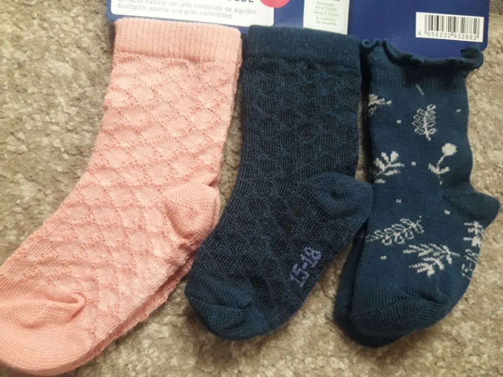 Носки Lupilu носочки набір  для девочки носки Испания