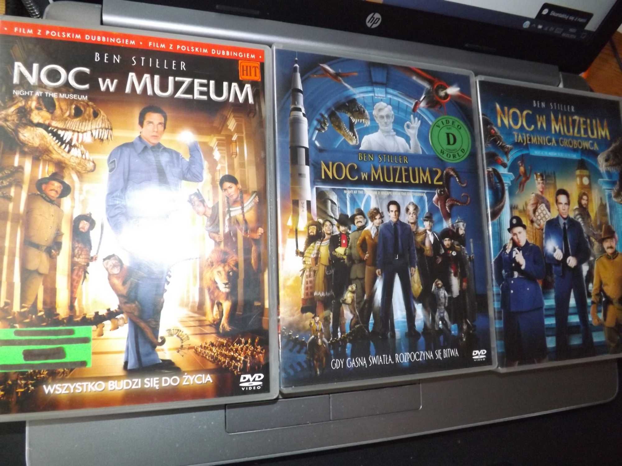 noc w muzeum 1, 2 , tajemnica grobowca   filmy dvd trylogia