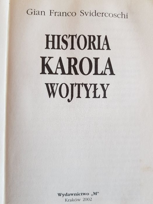 Jan Paweł II, Historia, Karol Wojtyła - Gian Franco Svidercoschi