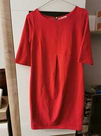 Czerwona sukienka ciążowa S NOWA